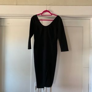 Nasty Gal Midi Body Con Dress